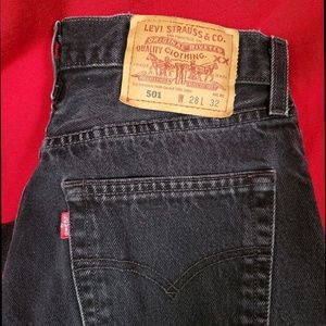 Vintage Levi 501's